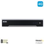 Hikvision 4K NVR recorder - AcuSense - 4x PoE - 4G module - 7604NI-K1/4P/4G