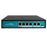 PoE switch - 4 PoE poort + 2 Uplink: 1 x NVR en 1 x Uplink - Speed 10/100Mbps - poe26