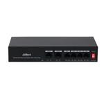 Dahua PoE switch 4 x PoE  poort + 2 x Uplink poort - Speed 10/100 Mbps - poe25