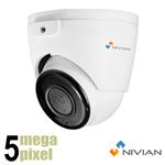 Nivian 5 megapixel IP camera - Geen app - 30m nachtzicht - 3.6mm lens - WDR - IPDM940HA-5