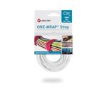 Velcro® ONE-WRAP® klittenband kabelbinder 20mm x 200mm Wit