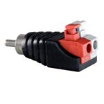 RCA tulp male naar schroef connector - rca11