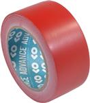 Advance AT8 PVC Markering tape 50mm x 33m Rood