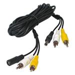 Video / audio kabel 10 meter -  tup8