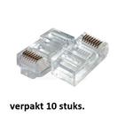 RJ45 UTP plug 10 stuks - rj1