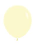 Ballonnen Pastel Matte Yellow 45cm 25st