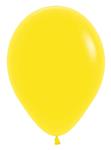 Ballonnen Yellow 30cm 12st