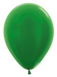 Ballonnen Metallic Green 30cm 50st