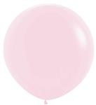 Ballonnen Pastel Matte Pink 91cm 2st