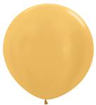 Ballonnen Metallic Gold 91cm 10st