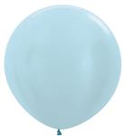 Ballonnen Pearl Blue 91cm 2st