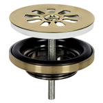 Afvoerplug – Mat goud 64 mm
