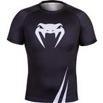Venum Challenger Rash Guard Zwart Wit