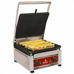 Contact-grill &quot;hoog rendement&quot;, ge&#235;mailleerde platen | Diamond | BIGFOOD/