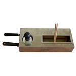 Kit van 2 houten spatels, 2 x  &quot;t&quot;-vorm, reinigingsstempel | Diamond | BRET/KIT-C