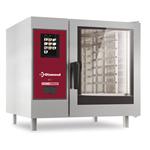 Elektrische oven .&quot;touch&quot; met boiler, stoom en convectie 6xgn1/1+ cleaning | Diamo