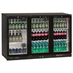 Flessenkoeler, geventileerd , &quot;back bar&quot;, 3 draaideuren | Diamond | TAB3/D-N2