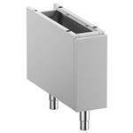 Gesloten onderstel op verstelbare poten in r.v.s. | Diamond | N7/BA2C-RN