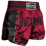 8 WEAPONS Muay Thai Short Carbon Red Dawn