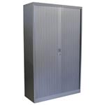 Roldeurkast Zilvergrijs 196 x 120 x 46 b-keus