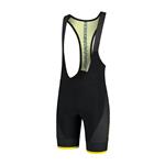 Fuse korte fietsbroek Zwart/ geel