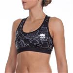 Venum Dames FUSION Top Sportbeha Snake Zwart