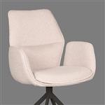 LABEL51 Eetkamerstoel Mellow - Naturel - Boucle