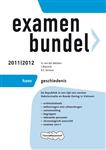Examenbundel  / Geschiedenis havo 2011/2012