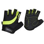 Strada zomer handschoenen Zwart/fluor geel