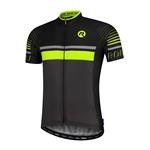 Hero fietsshirt KM Grijs/zwart/fluor
