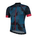 Brisk fietsshirt KM Blauw/rood