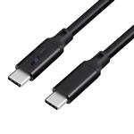 DrPhone TITAN4 USB C Naar USB C Kabel - USB-C 3.2 Gen 2 4K UHD 20Gbps Data  - 20V/ 5A 100W PD Snel L