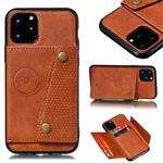 DrPhone LPU - Luxe PU - Lederen Siliconen Case - Geschikt voor iPhone 11 Pro - Magneet Functie -Kaar