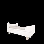 Peuterbed Basic White 160x80cm White 80x160