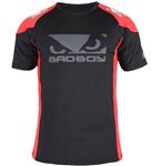 Bad Boy Performance Walkout 2.0 T Shirt Zwart Rood