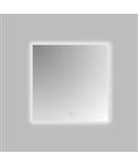 Spiegel Best Design Firkant Met LED Verlichting Vierkant 60x60 cm Met Touchknop