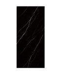 Wandpaneel Isodeco Nero Marquina 120x260 cm Waterbestendig Hoogglans Carrara Black (Doosinhoud 3.12 