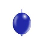 Donkerblauwe Knoopballonnen 30cm 50st