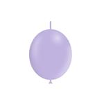 Lila Knoopballonnen Pastel 30cm 50st