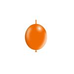 Oranje Knoopballonnen 15cm 100st