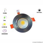Online Veiling: 50 x LED Inbouwspot 7W - Verstelbaar - Ro...