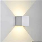 Online Veiling: 20 x LED Wandlamp - Bidirectioneel - Kubu...
