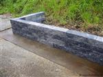 Online Veiling: Muurblokken van beton - kleur Grijs/Zwart...