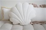 Soft Velvet Schelp Kussen - White White