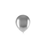 Zilveren Ballonnen Chroom 13cm 100st