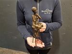 Beeld, Bronze, A Little Rouge - 26.5 cm - Brons