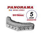 911 Signal PANORAMA Dual Color Amber/Blauw Top Kwaliteit LED Flitser ECER65 klasse 2 12/24 Volt 5 Ja