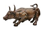 Beeldje - Wall street bull - Brons