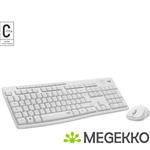 Logitech Desktop MK295 Qwerty US Wit