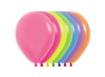 Ballonnen Neon Mix 23cm 50st